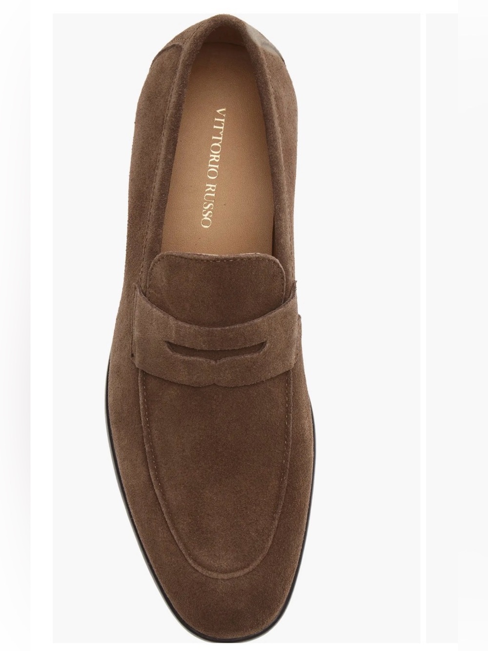 Vittorio Russo Montagna Penny Loafer
VITTORIO RUSSO Brown Suede Penny Loafer 10